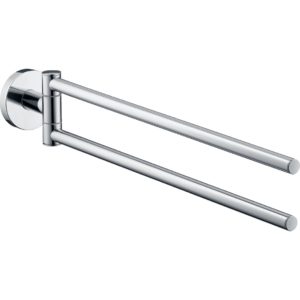 Держатель для полотенец hansgrohe Logis двойной 40512000 хром-фото1