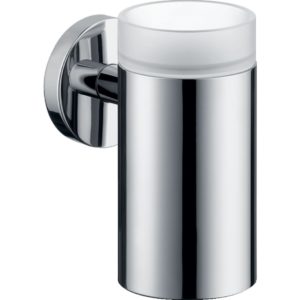 Стакан для зубных щеток hansgrohe Logis 40518000 хром-фото1