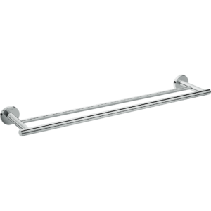 Держатель для полотенец hansgrohe Logis Universal двойной 41712000 хром-фото1