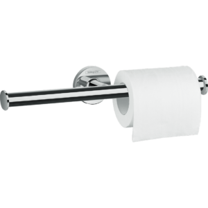 Держатель для туалетной бумаги hansgrohe Logis Universal двойной без крышки 41717000 хром-фото1