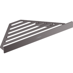 Корзина угловая hansgrohe AddStoris 41741340 шлифованный черный хром-фото1