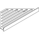 Корзина угловая hansgrohe AddStoris 41741670 матовый черный-фото6