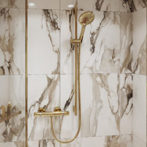Корзина угловая hansgrohe AddStoris 41741990 полированное золото-фото2