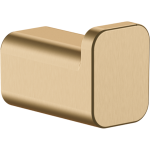 Крючок hansgrohe AddStoris 41742140 шлифованная бронза-фото1