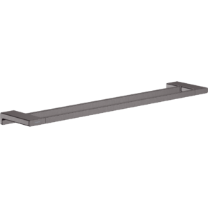 Держатель для полотенец hansgrohe AddStoris двойной 41743340 шлифованный черный хром-фото1