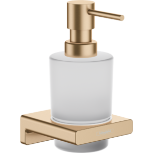 Диспенсер для геля hansgrohe AddStoris 41745140 шлифованная бронза-фото1