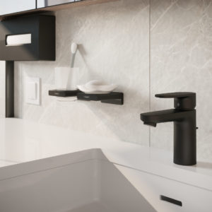 Мыльница hansgrohe AddStoris 41746670 матовый черный-фото2