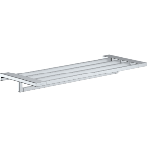 Полка с держателем для полотенец hansgrohe AddStoris 41751000 хром-фото1