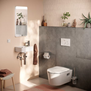 Туалетный ершик hansgrohe AddStoris настенный 41752700 матовый белый-фото2