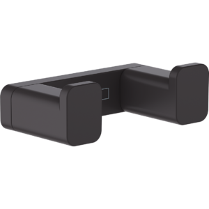Крючок hansgrohe AddStoris двойной 41755670 матовый черный-фото1