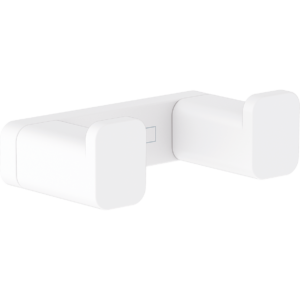 Крючок hansgrohe AddStoris двойной 41755700 матовый белый-фото1