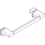 Ручка для двери душевой hansgrohe AddStoris 41759000 хром-фото4
