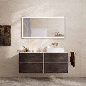 Держатель для полотенец hansgrohe AddStoris двойной 41770140 шлифованная бронза-фото2