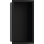 Полка ниша встраиваемая hansgrohe XtraStoris Original с рамой 30х15х10 см 56057670 матовый черный-фото1