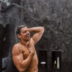 Полка ниша встраиваемая hansgrohe XtraStoris Original с рамой 30х15х10 см 56057670 матовый черный-фото5