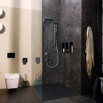 Полка ниша встраиваемая hansgrohe XtraStoris Original с рамой 30х15х10 см 56057670 матовый черный-фото6