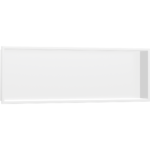Полка ниша встраиваемая hansgrohe XtraStoris Original с рамой 30х90х10 см 56067700 матовый белый-фото1