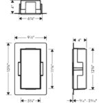 Полка ниша встраиваемая hansgrohe XtraStoris Minimalistic с рамой 30х15х10 см 56070700 матовый белый-фото4