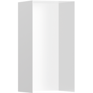 Полка ниша встраиваемая hansgrohe XtraStoris Minimalistic с рамой 30х15х14 см 56076700 матовый белый-фото1