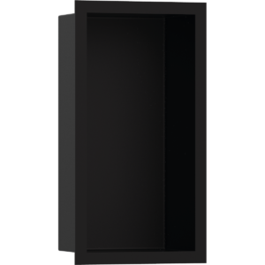 Полка ниша встраиваемая hansgrohe XtraStoris Individual с рамой 30х15х10 см 56095670 матовый черный-фото1