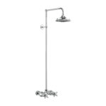 Душевая стойка верхний душ 230 мм EF1S Burlington Classic цвет хром-фото1