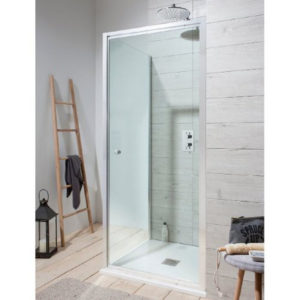 Душевой уголок 80 х 100 х 195 Burlington Pivot EPDSC0800 хром-прозрачное-фото1