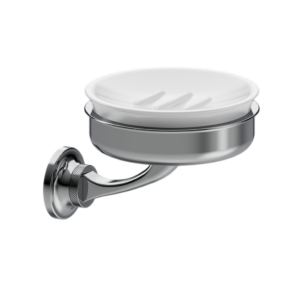 Мыльница Guild цвет хром GU005C Burlington Guild хром-фото1