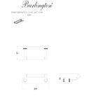Бумагодержатель Guild цвет хром GU029C Burlington Guild хром-фото3