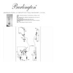 Смеситель на борт ванны H230-BI Burlington Classic цвет хром-фото4