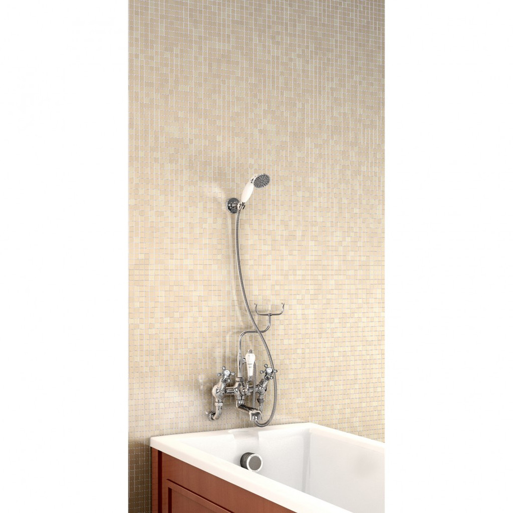 Смеситель для ванны H335-CL Burlington Classic цвет хром-фото1 Смеситель для ванны H335-CL Burlington Classic цвет хром-фото1