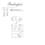 Полотенцесушитель Berkeley Burlington R4 CHR 64.2 x 95 цвет хром-фото3