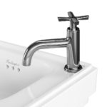 Раковина Burlington Riviera RIV8 2TH размер 450*320-фото4