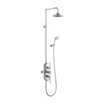 Душевая стойка верхний душ 330 мм SF3S Burlington Classic цвет хром-фото1