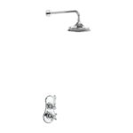 Душевой комплект верхний душ 330 термостат VF1S Burlington Classic цвет хром-фото1