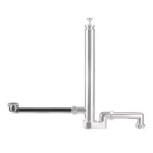 Трубка слива удлинённая для Fire Hydrant цвет хром-W10-A-фото1
