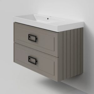 Тумба под раковину  Cubo Cappuccino TWIN бежевая 100-фото1