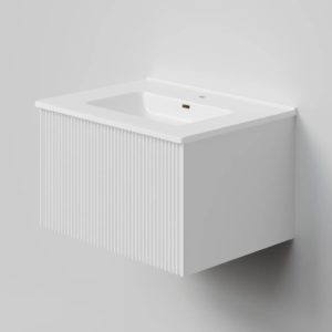 Тумба под раковину TERRA Bianco белая 60-фото1