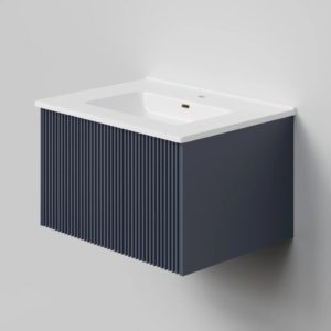 Тумба под раковину TERRA Blu Grigio синяя 60-фото1