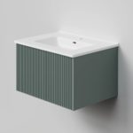 Тумба под раковину TERRA Grigio серо-зелёная 60-фото1