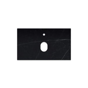 Столешница La Fenice Granite Black Olive Light Lappato Terra 80 см Черная-фото1