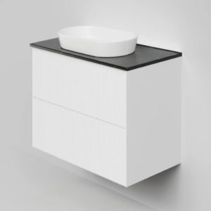 Тумба под раковину La Fenice Terra Twin Bianco белая-фото1a