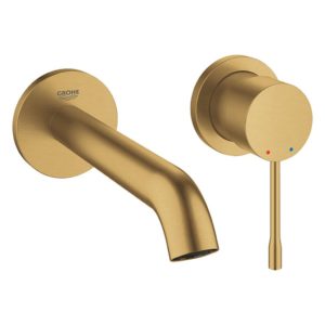 Смеситель для раковины на два отверстия M-Size GROHE Essence 19408GN1 холодный рассвет матовый-фото1
