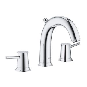 Смеситель для раковины на 3 отверстия Grohe BauClassic 20470000 хром-фото1