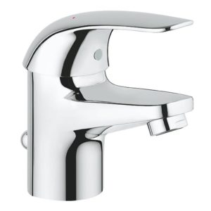 Смеситель для раковины однорычажный Grohe Euroeco 23262000 хром-фото1