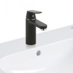 Смеситель для раковины однорычажный Grohe Eurosmart Cosmopolitan 23327KW0 чёрный гранит-фото4