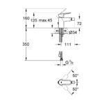 Смеситель для биде Grohe BauEdge 23332000 хром-фото2