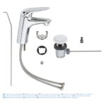 Смеситель для раковины однорычажный Grohe Eurostyle New 23707003 хром-фото5