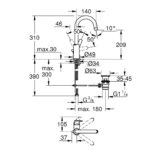 Смеситель для раковины Grohe BauFlow 23753000 хром-фото2