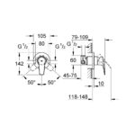 Смеситель для душа Grohe BauFlow 29046000 хром-фото2