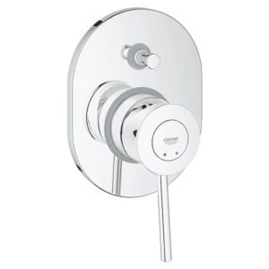 Смеситель для ванны однорычажный Grohe BauClassic 29047000 хром-фото1